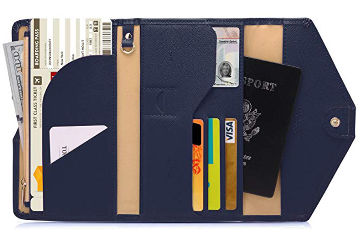 travel wallet on amazon