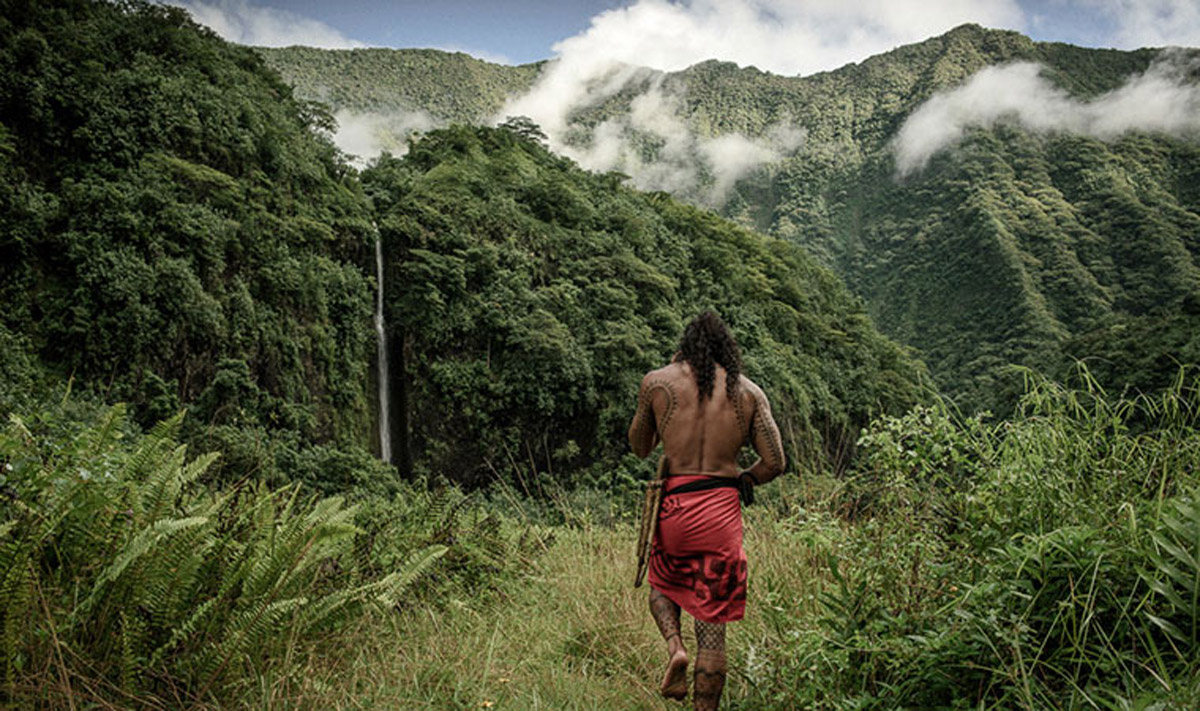 tahiti extinct volcano and tattoos