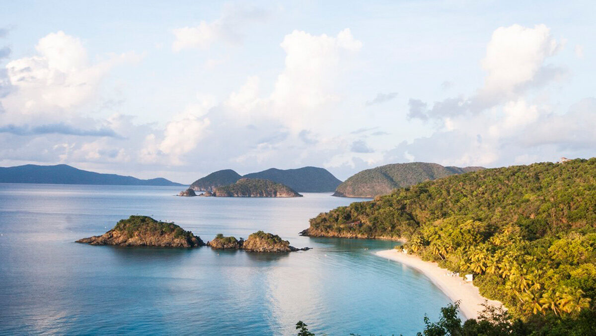 trunk bay st john us virgin islands