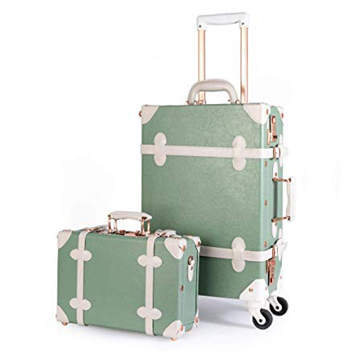 retro suitcases