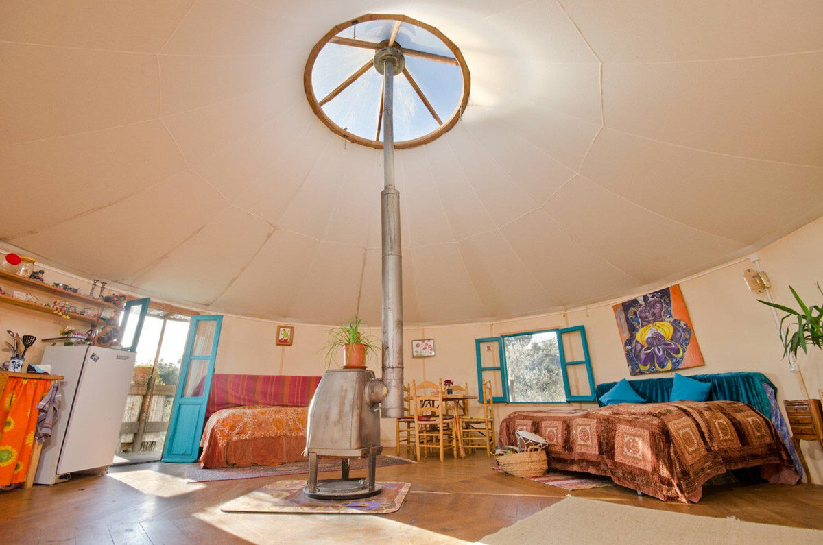 yurt in spain