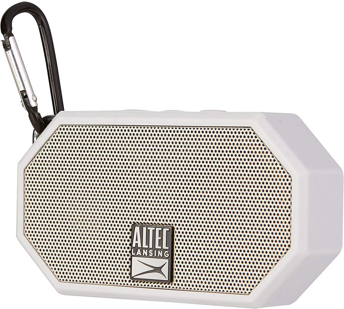 portable wireless bluetooth speaker with carabiner