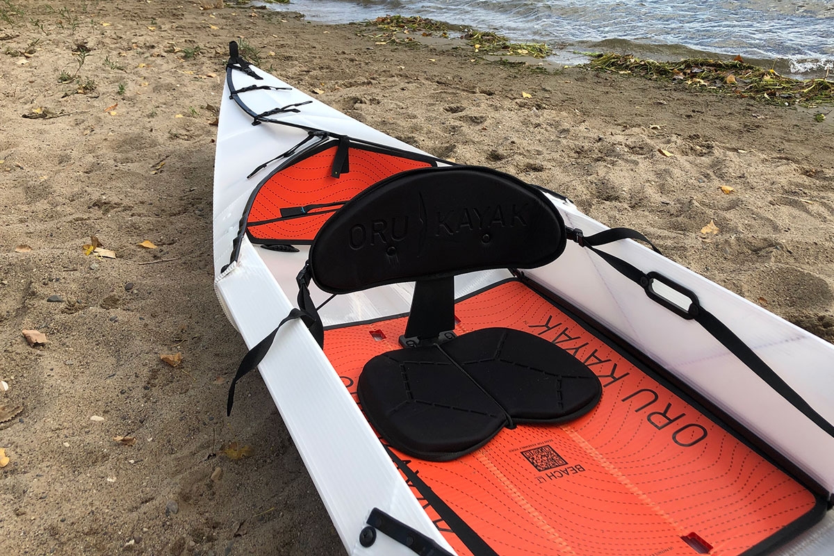 oru kayak review seat detail